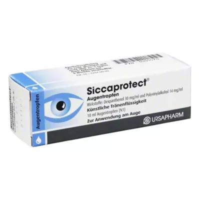 SICCAPROTECT Kapi za oči, 10 ml