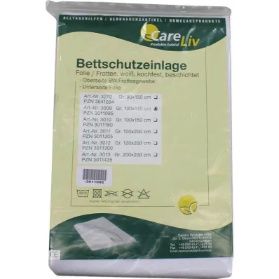 BETTSCHUTZEINLAGE Folija frotir 100x140 cm, 1 kom