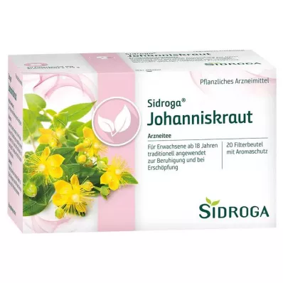 SIDROGA Filter vrećice čaja od gospine trave, 20X1,75 g SIDROGA Filter vrećice čaja od gospine trave, 20X1,75 g