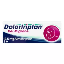 DOLORTRIPTAN za migrene filmom obložene tablete, 2 kom
