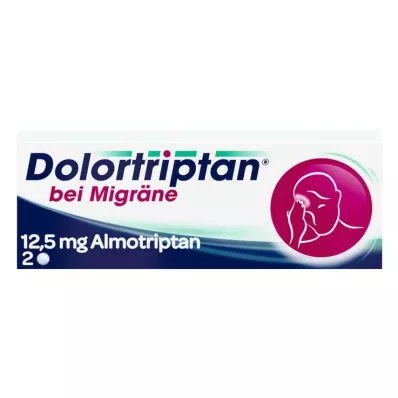 DOLORTRIPTAN za migrene filmom obložene tablete, 2 kom