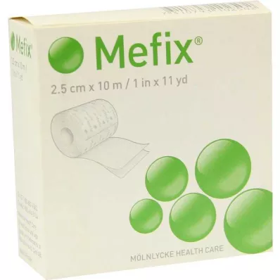 MEFIX Flis za fiksiranje 2,5 cmx10 m, 1 kom MEFIX Flis za fiksiranje 2,5 cmx10 m, 1 kom