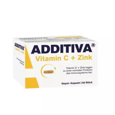 ADDITIVA Vitamin C Depot 300 mg kapsule, 60 kom ADDITIVA Vitamin C Depot 300 mg kapsule, 60 kom
