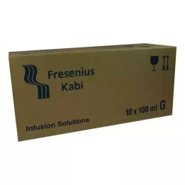NATRIUMHYDROGENCARBONAT 8,4% staklena otopina za infuziju, 10X100 ml