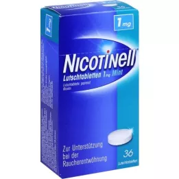 NICOTINELL Pastile 1 mg Mint, 36 kom