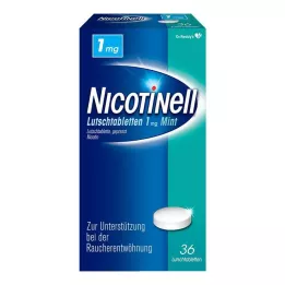 NICOTINELL Pastile 1 mg Mint, 36 kom