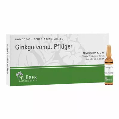 GINKGO COMP.Pflueger ampule, 10 kom