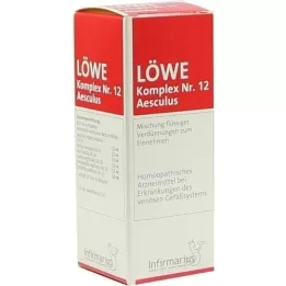 LÖWE KOMPLEX No.12 Aesculus kapi, 50 ml
