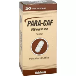 PARA CAF 500 mg/65 mg tablete, 20 kom