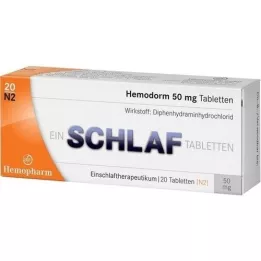 HEMODORM 50 mg tablete za spavanje, 20 kom