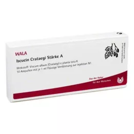 ISCUCIN crataegi jačine A ampule, 10x1 ml