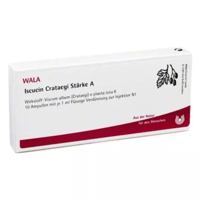 ISCUCIN crataegi jačine A ampule, 10x1 ml ISCUCIN crataegi jačine A ampule, 10x1 ml