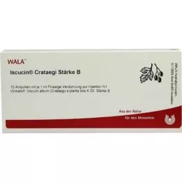 ISCUCIN crataegi jačina B ampule, 10X1 ml