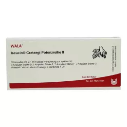 ISCUCIN crataegi potency series II ampule, 10X1 ml