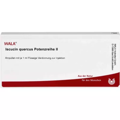 ISCUCIN quercus potency serija II ampule, 10X1 ml