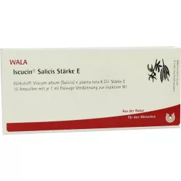 ISCUCIN salicis jakost E ampule, 10x1 ml