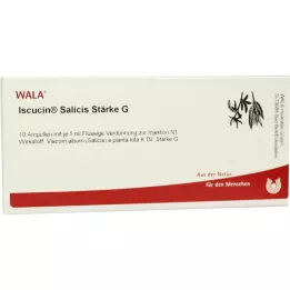 ISCUCIN salicis jačina G ampule, 10x1 ml
