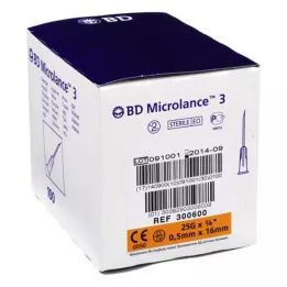 BD MICROLANCE Kanila 25 G 5/8 0,5x16 mm, 100 komada