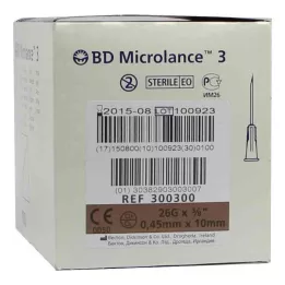 BD MICROLANCE Kanila 26 G 3/8 0,45x10 mm, 100 komada