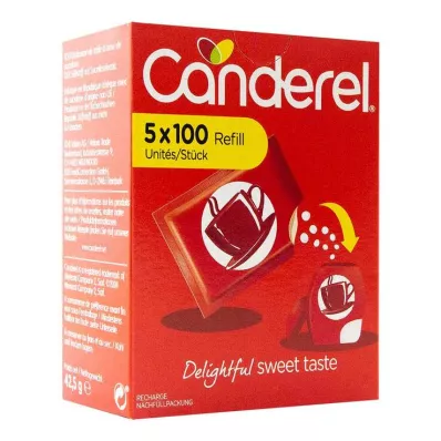 CANDEREL Pakiranje za ponovno punjenje, 500 komada