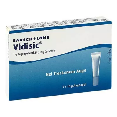 VIDISIC Gel za oči, 3X10 g
