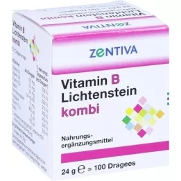 VITAMIN B LICHTENSTEIN Kombinirane dražeje, 100 kom