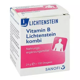 VITAMIN B LICHTENSTEIN Kombinirane dražeje, 100 kom