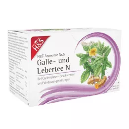 H&amp;S Čaj za žuč i jetru N filter vrećice, 20X2,0 g