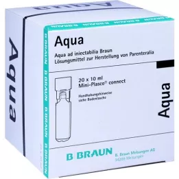 AQUA AD injectabilia Miniplasco connect Otopina za inj., 20X10 ml