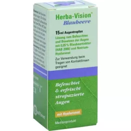 HERBA-VISION Borovnica kapi za oči, 15 ml