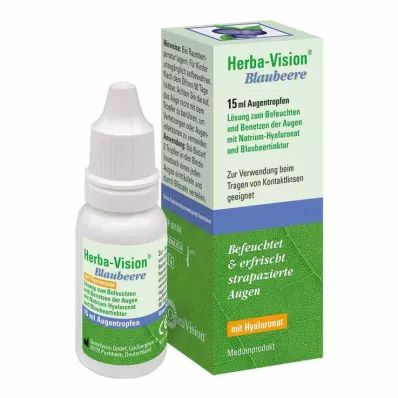 HERBA-VISION Borovnica kapi za oči, 15 ml
