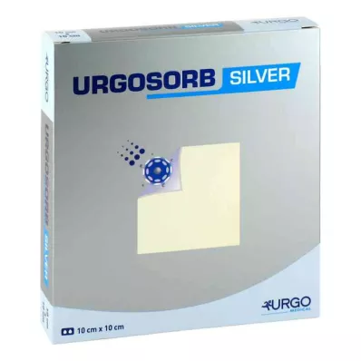 URGOSORB Srebrne komprese 10x10 cm, 10 kom