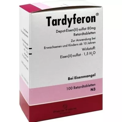 TARDYFERON Tablete s produljenim oslobađanjem, 100 kom