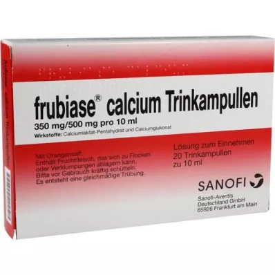 FRUBIASE CALCIUM T ampule za piće, 20 kom