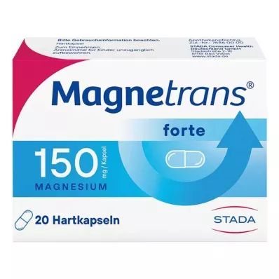 MAGNETRANS forte 150 mg tvrde kapsule, 20 kom
