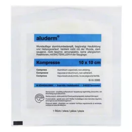 ALUDERM Komprese 10x10 cm, 1 kom