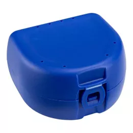 PROTHESEN ZAHNSPANGENBOX univerzalni tamnoplavi, 1 kom