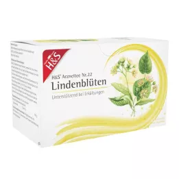 H&S Filter vrećice čaja od lipovog cvijeta, 20X1,8 g