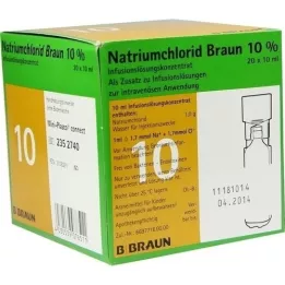 NATRIUMCHLORID 10% smeđa MPC koncentrat otopine za infuziju, 20X10 ml