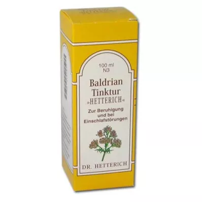 BALDRIANTINKTUR Hetterich, 100 ml
