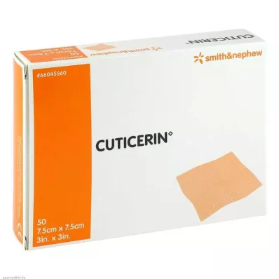 CUTICERIN Gaza 7,5x7,5 cm premazana mastima, 50 kom