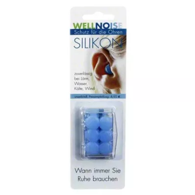 WELLNOISE Čepići za uši plavi blister, 3X2 kom WELLNOISE Čepići za uši plavi blister, 3X2 kom