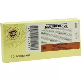 MUCOKEHL Ampule D 7, 10X1 ml