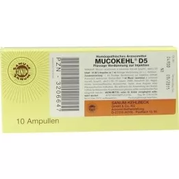 MUCOKEHL Ampule D 5, 10X1 ml