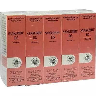 SANKOMBI D 5 kapi, 10X10 ml