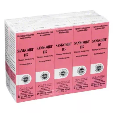 SANKOMBI D 5 kapi, 10X10 ml
