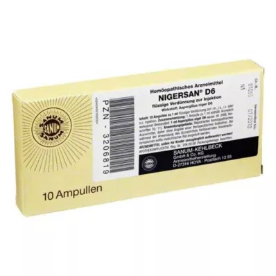NIGERSAN D 6 ampula, 10X1 ml NIGERSAN D 6 ampula, 10X1 ml