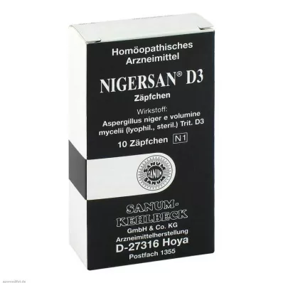 NIGERSAN D 3 čepića, 10 kom