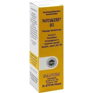 NOTAKEHL D 5 kapi, 10 ml