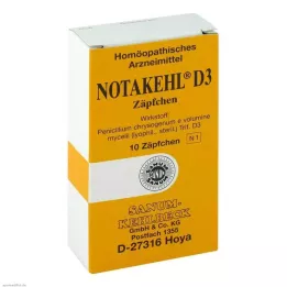 NOTAKEHL D 3 čepića, 10 kom